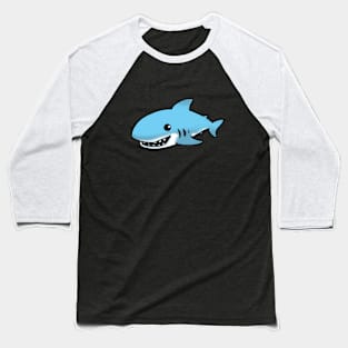 cute shark cartoon Baseball T-Shirt